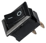 Intrerupator basculant Evika DJ100/160, ON/OFF, 2 pini, negru