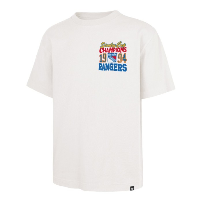 New York Rangers tricou de bărbați Starside 47 Foundation Tee white - M