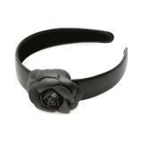 Bentita ALDO neagra, FLOWERBAND 001, din piele ecologica