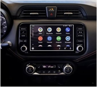 Nissan Tiida 2019-2021 ecran navigatie folie protectie King Protection foto
