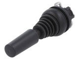 Comutator joystick 22mm, IP66, negru