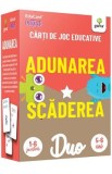 Adunarea. Scaderea. Carti de joc educative