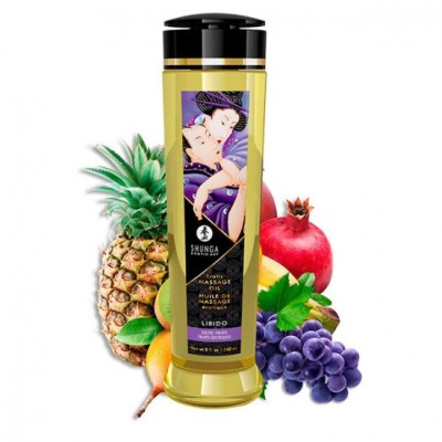 SHUNGA - EROTIC MASSAGE OIL LIBIDO 240 ML foto