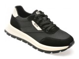 Cumpara ieftin Pantofi sport BITE THE BULLET negri, 5773, din material textil