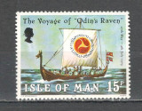 Isle of Man.1979 Corabia vikinga &quot;Odin&#039;s Raven&quot; GI.21, Nestampilat