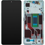 Cumpara ieftin Display cu Touchscreen Oppo Reno8 Pro+ / Reno8 Pro, cu Rama, Verde, Service Pack 4130264