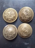 Lot 4 nasturi militari RPR diam 2.7cm