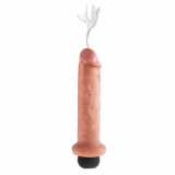 Dildouri cu ejaculare - King Cock Penis cu Ejaculare 18 cm