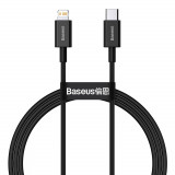 Baseus Superior USB Typ C - Cablu De Date Pentru &icirc;ncărcare Rapidă Fulger Putere Delivery 20 W 1 M Negru (CATLYS-A01)