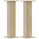 Cumpara ieftin Suporturi plante 2 buc. stejar sonoma 30x30x95cm lemn prelucrat