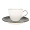 Bonna Cosmos - Ce&Egrave;ti de espresso &Egrave;i farfurie - 80.0 cc - Por&Aring;&pound;elan - 6er set