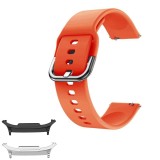 Curea din silicon compatibila cu Samsung Galaxy Watch9 40mm, Orange Fire