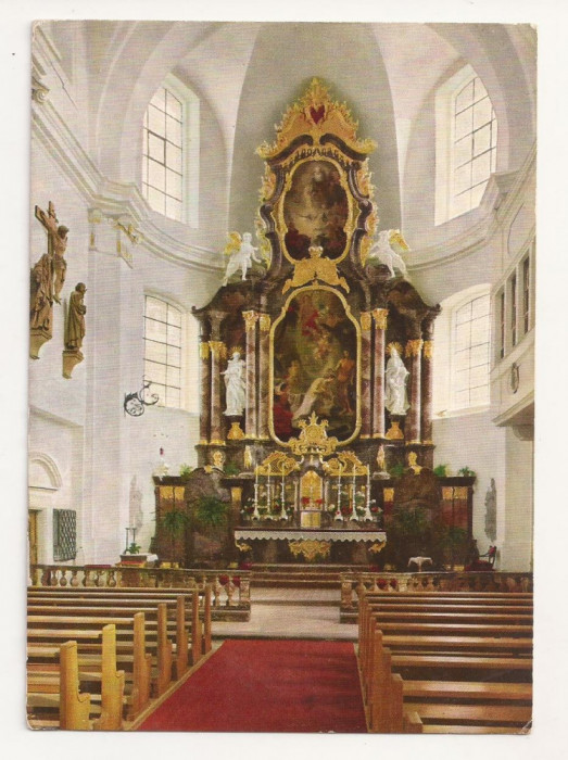 FG2 - Carte Postala - GERMANIA - Donauschingen, St. Johann, circulata