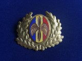 Insigna militara - Insigna Romania-Cuc/Cascheta/Emblema/Coifura ofi?eri-Avia?ie