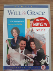 Will &amp;amp; Grace - series1 - ep. 16-22 - DVD sigilat foto