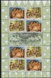Bulgaria 2007 - Europa CEPT , Cercetasi, coala mica 4 serii + 2 vignete dantelate, MNH, Mi.4792-4793 Kb
