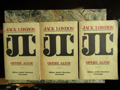 Jack London - Opere alese (3 volume) foto