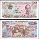 Vietnam 1988 - 2000 dong, necirculata