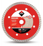 Disc diamantat pt. gresie portelanata 180mm, TCR 180 SuperPro - RUBI-31975, Oem