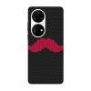 Husa compatibila cu Huawei Nova 9 model Red Mustache, Silicon, TPU, Viceversa, Transparent, Carcasa