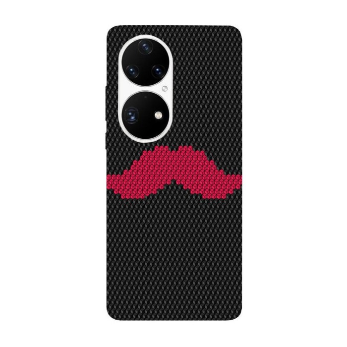 Husa compatibila cu Huawei Nova 9 model Red Mustache, Silicon, TPU, Viceversa