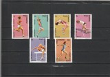ROMANIA 1991 LP 1268 CAMPIONATUL MONDIAL DE ATLETISM TOKYO SERIE MNH NESTAMPILATA, Nestampilat