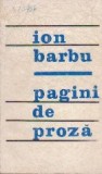 Pagini de proza