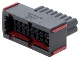Conector Automotive JPT Mamă pe Cablu PIN 16 Negru