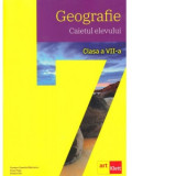 Geografie. Clasa a VII-a. Caietul elevului