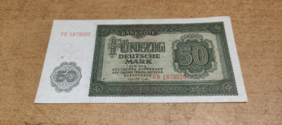 Bancnota 50 Deutsche Mark 1948 FN1879020 #A5683HAN foto