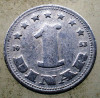 1.673 YUGOSLAVIA JUGOSLAVIA IUGOSLAVIA 1 DINAR 1953, Europa, Aluminiu