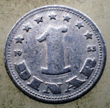 1.673 YUGOSLAVIA JUGOSLAVIA IUGOSLAVIA 1 DINAR 1953