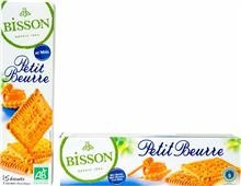 Biscuiti Bio Petit Beurre Bisson 150gr Cod: 3760005450190 foto