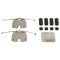 Set accesorii placute frana Bmw 5 (F10), 5 Gran Turismo (F07), 5 Touring (F11), 6 Convertible (F12), 6 Coupe (F13), 6 Gran Coupe (F06), 7 (F01, punte