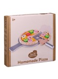 Set Small Wood Homemade Pizza (l40153)
