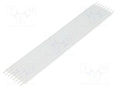 Conector cablu jumper flexibil TE Connectivity 2,54mm 8 pini drepte 101,6mm