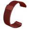Curea tip Milanese Loop compatibila cu Fossil Gen 5 Smartwatch, Telescoape QR, 22mm, Metalic Red
