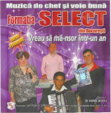 CD Formația Select din București &lrm;&ndash; Vreau Să Mă-nsor &Icirc;ntr-un An, original, Folk