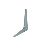 Consola standard, din tabla, gri, 125 x 150 x 34 mm