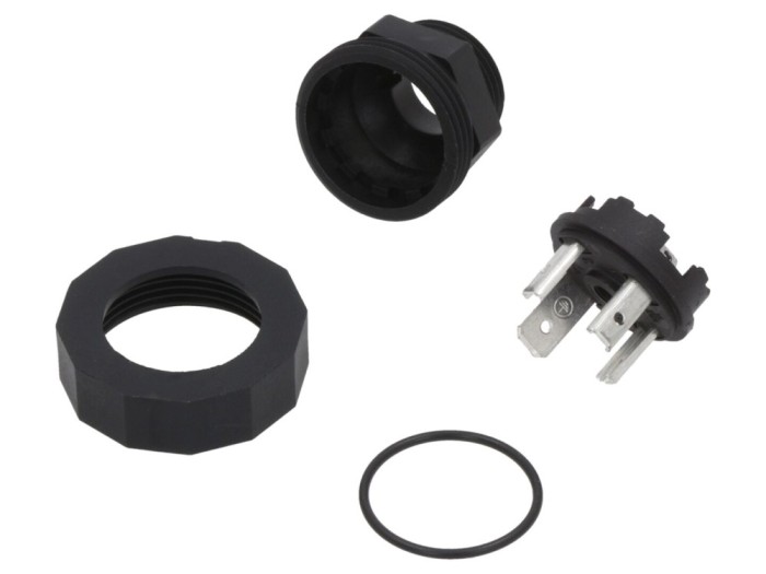 Conector cu valvă tată 16A, IP65