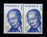 Cumpara ieftin RO 2006 ,LP 1714 ,&quot;Centenar Leopold Senghor &quot;, pereche H ,MNH, Religie, Nestampilat