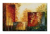 Cumpara ieftin Tablou inspirational gigant pictat manual living, birou, dormitor, Perspectiva, 150x100cm ulei pe panza in cutit efect 3D, gata de agatat pe perete