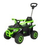 Cumpara ieftin ATV electric cu maner 4 in 1, Kinderauto Hercules 35W 6V, telecomanda, echipare premium, verde