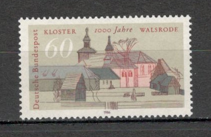 Germania.1986 1000 ani orasul Walsrode MG.609