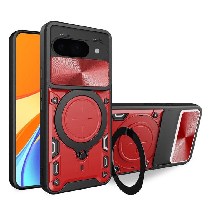 Husa pentru google pixel 9a - guard pro anti-spy, red
