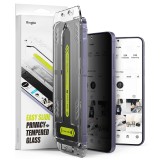 Folie pentru samsung galaxy s24, set 2 buc., ringke easy slide tempered glass, privacy