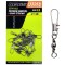 Agrafa cu Vartej Nevis Feeder Swivel + Snap Strong Nr.16, 10buc/pac