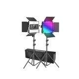 Kit 2 Panouri Neweer RGB 660 Leduri cu accesorii incluse