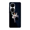 Husa compatibila cu Huawei P50 Pro model BoJack Horseman I keep falling, Silicon, TPU, Viceversa, Transparent, Carcasa