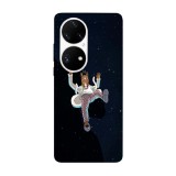 Husa compatibila cu Huawei Nova 8i model BoJack Horseman I keep falling, Silicon, TPU, Viceversa, Transparent, Carcasa